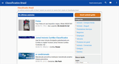 Desktop Screenshot of classificados-brasil.com