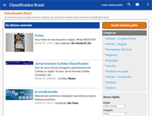 Tablet Screenshot of classificados-brasil.com